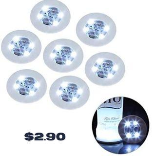 2x LED Bottle Stickers