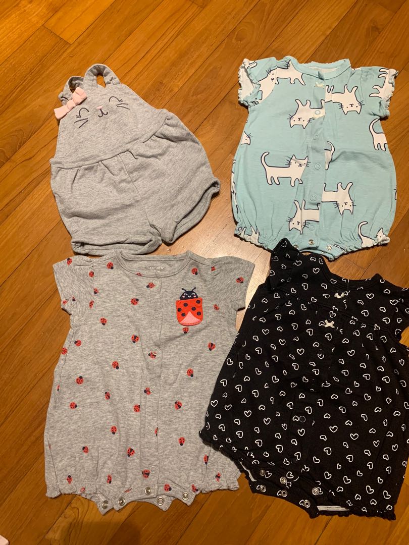4x Carter's Romper 3 months baby clothes , Babies & Kids, Babies & Kids  Fashion on Carousell