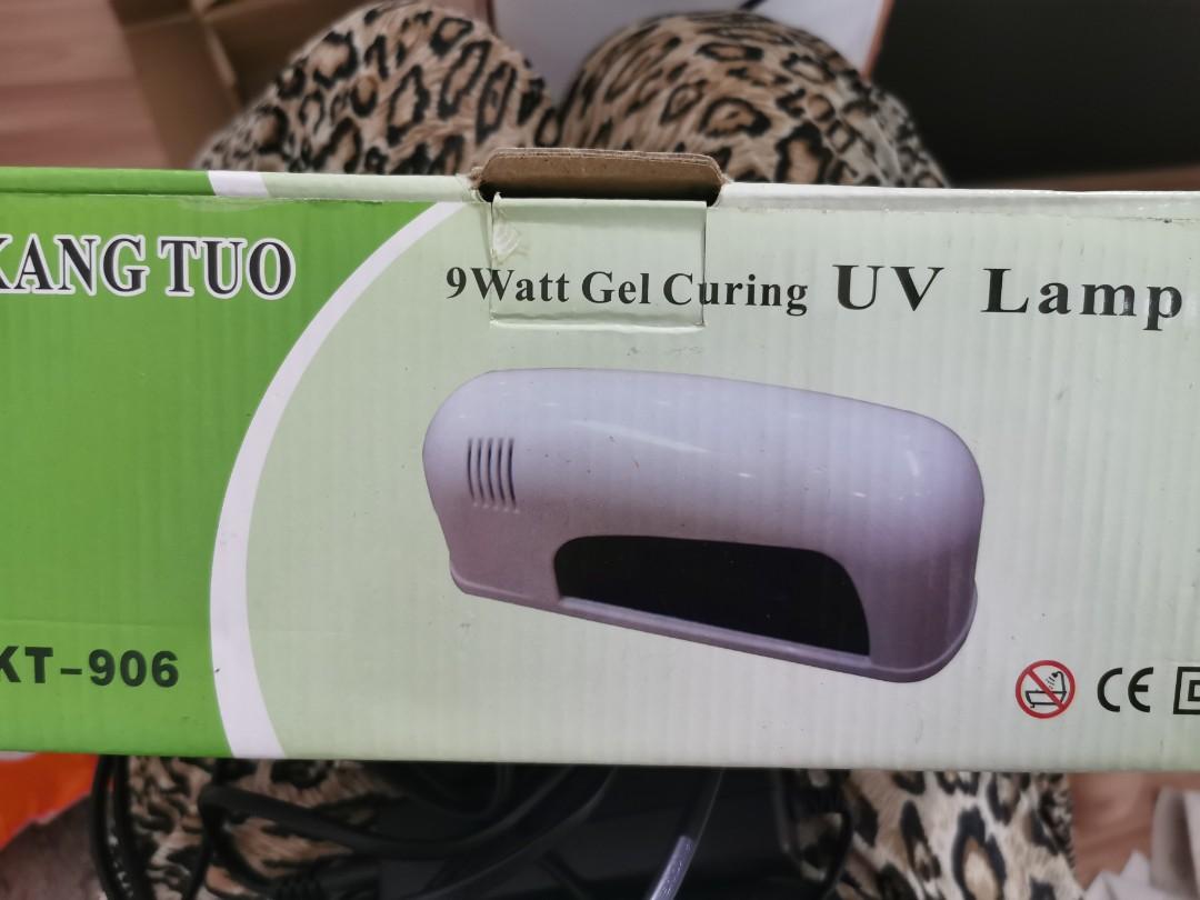 9 watt gel curing uv shop lamp