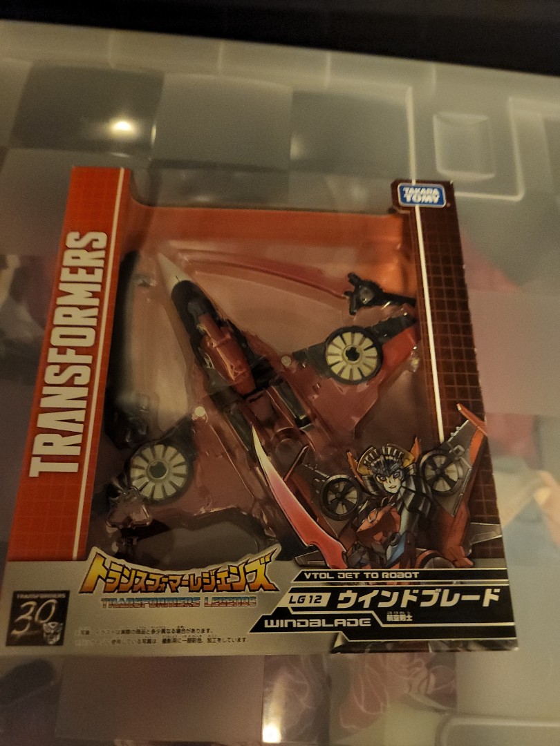 Figurine Transformers Legends LG12 Windblade Autobot - Takara Tomy - Occasion Japonaise
