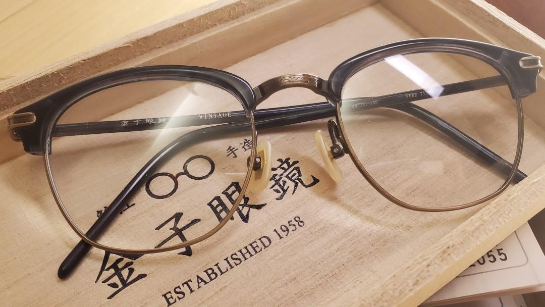🌟快閃減價)日本製金子眼鏡kv-34 復古系列, 男裝, 手錶及配件, 眼鏡 