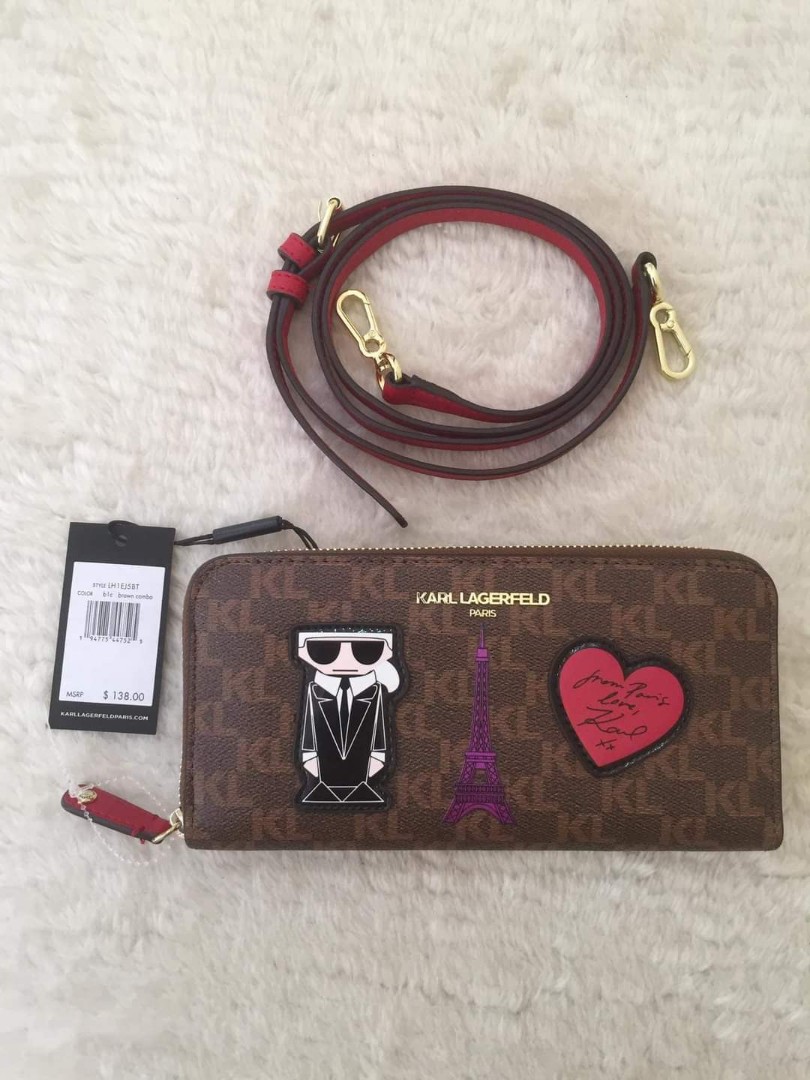 Karl lagerfeld wallet best sale price