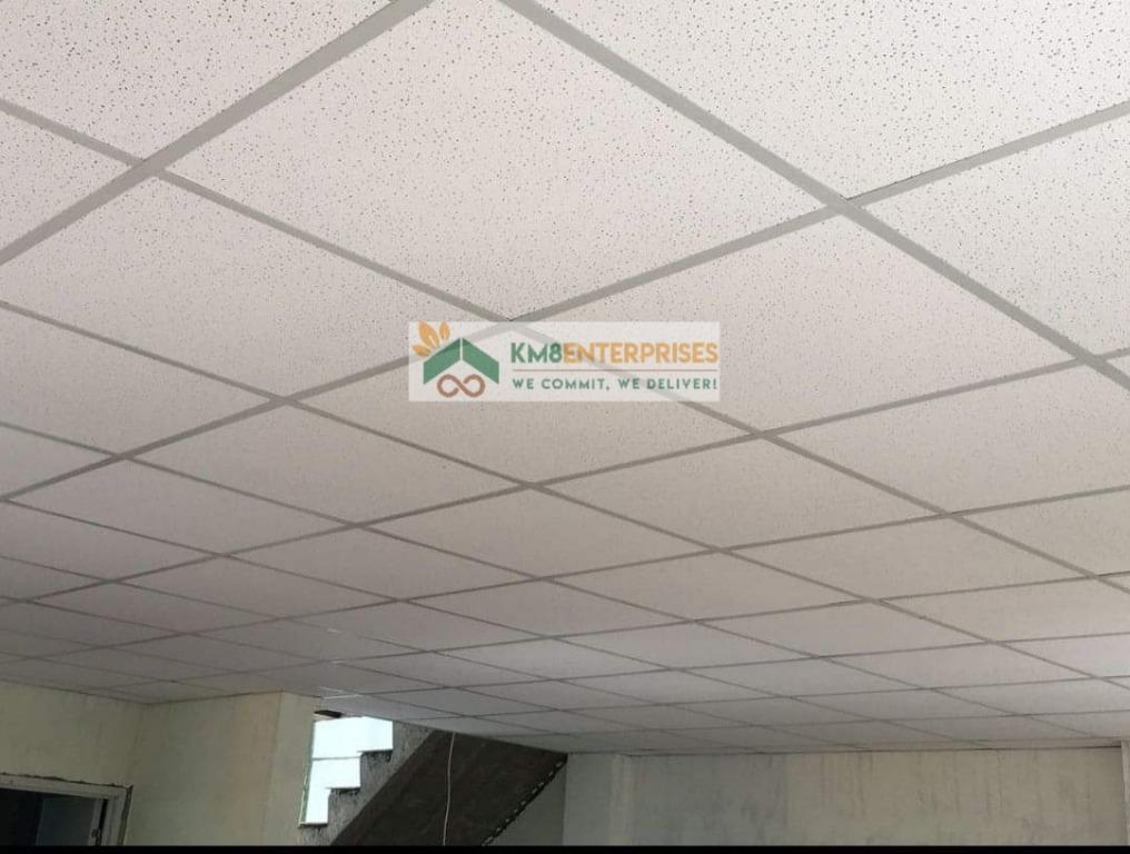 ACOUSTIC CEILING BOARD / TILES AND OR PVC LAMINATED GYPSUM BOARD