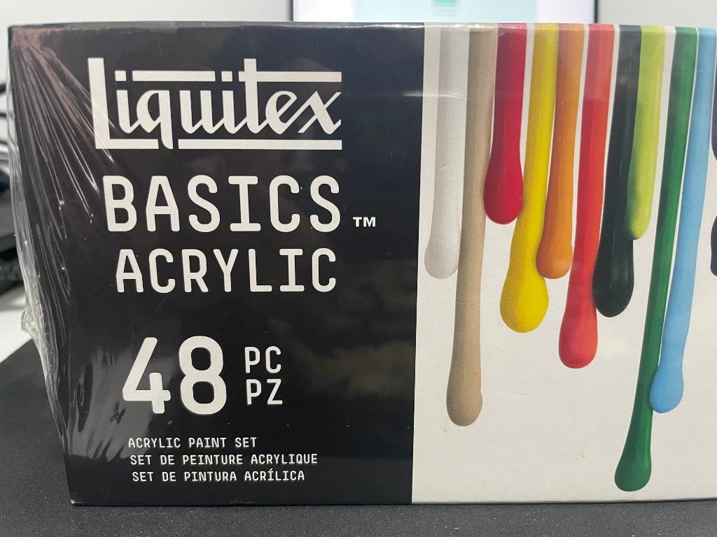 Set peinture acrylique Liquitex Basics 24 tubes