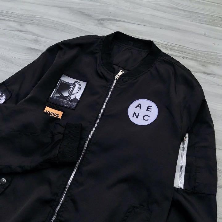 Aenc bomber jacket top
