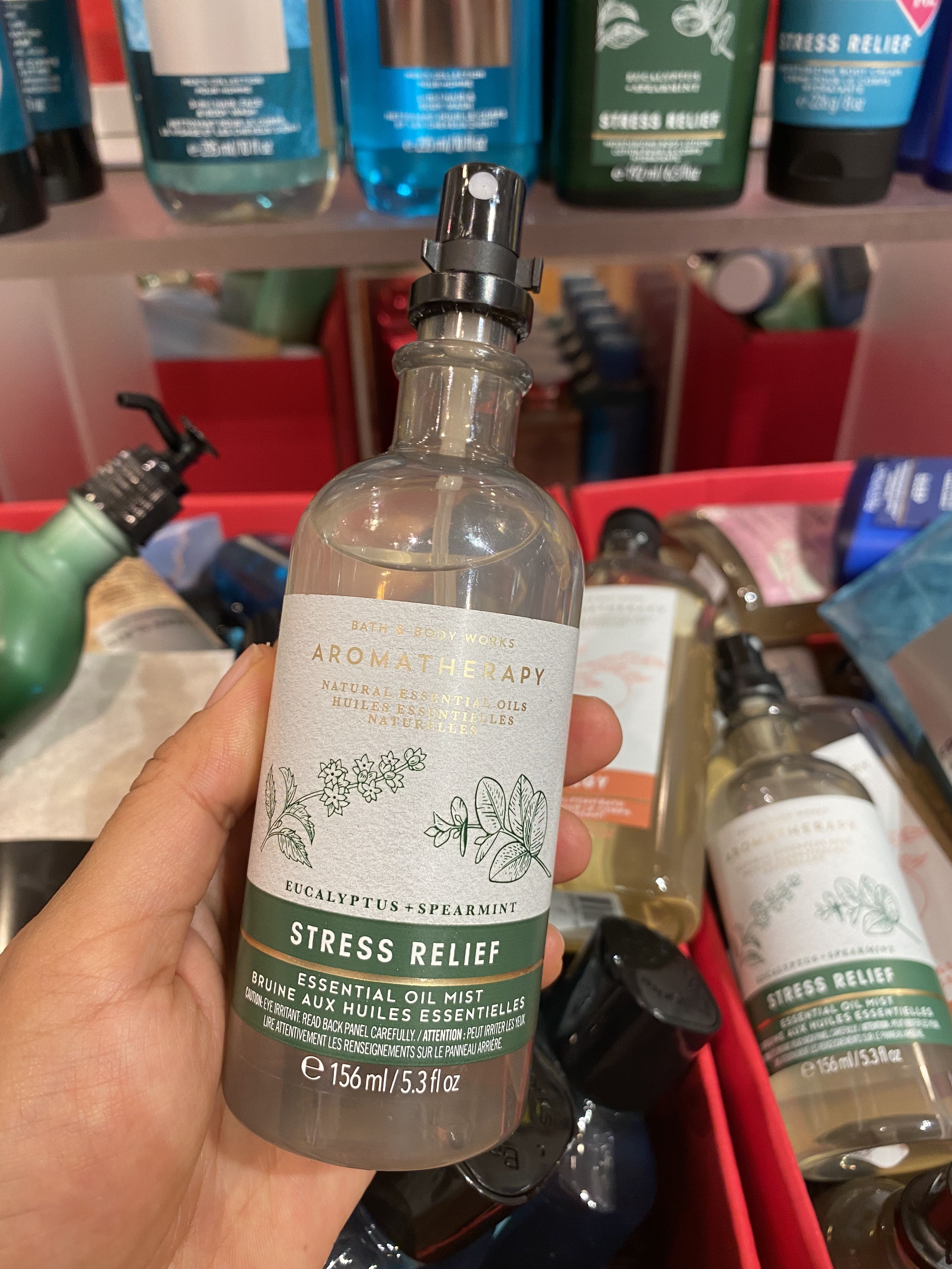 Aromatherapy Eucalyptus Spearmint Essential Oil mist, Beauty & Personal