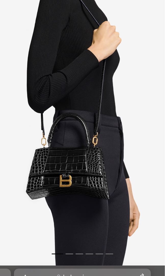 balenciaga hourglass bag