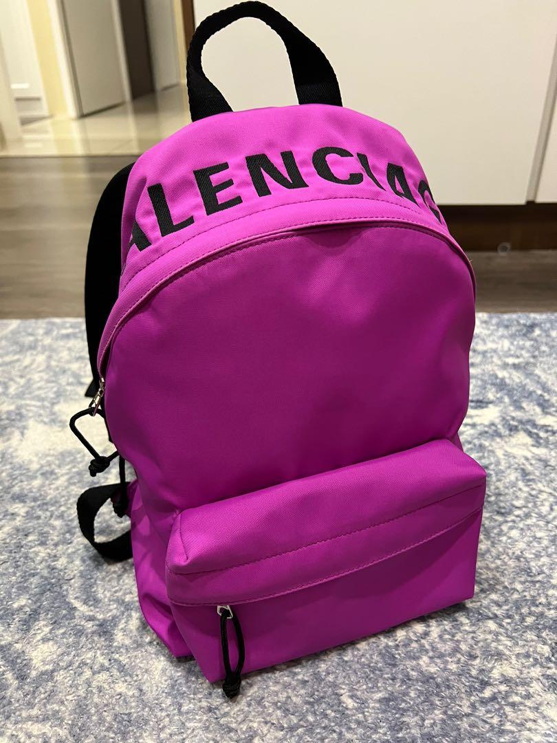 Balenciaga pink backpack hotsell