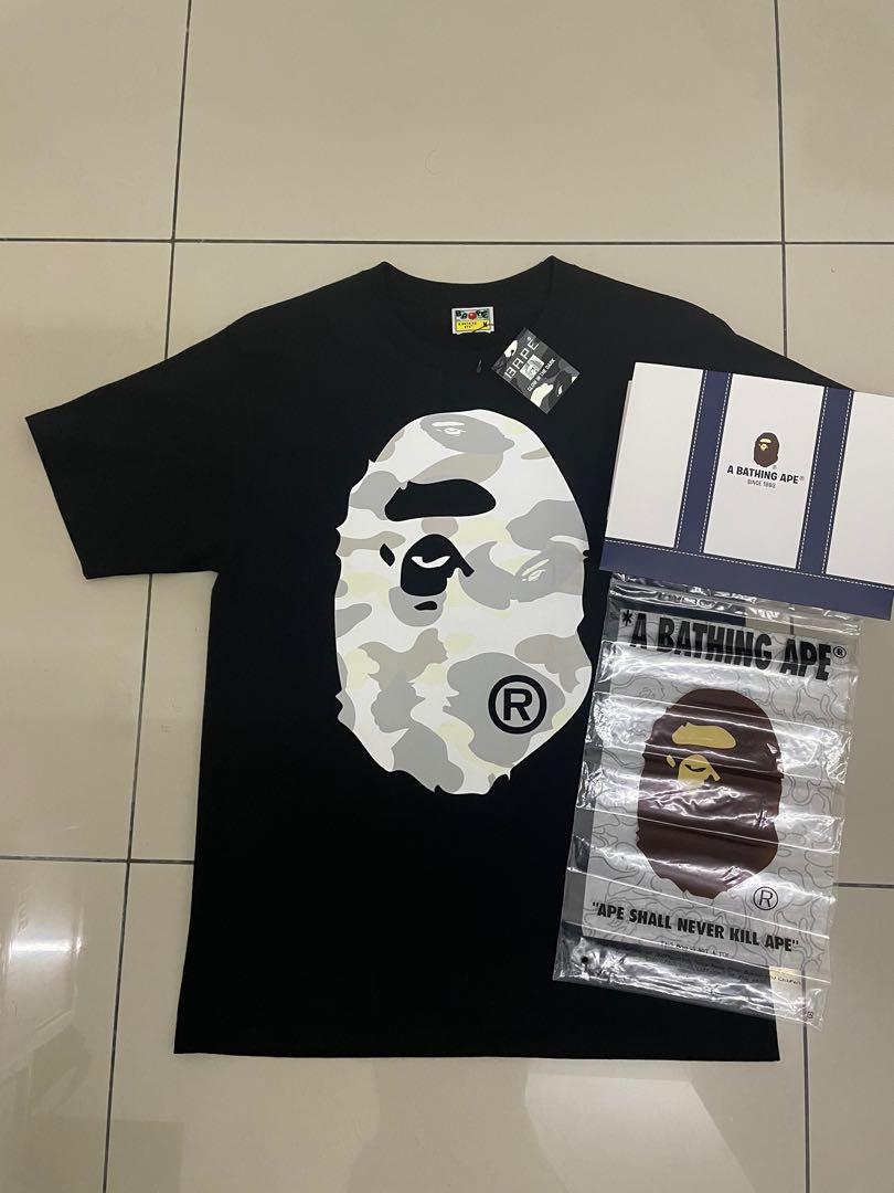 Bape tee glow in the hotsell dark