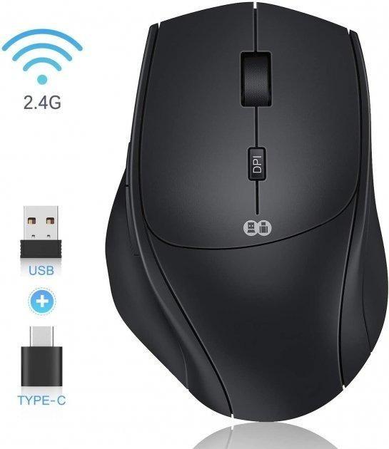 [BNIB] Jelly Comb (MS037) 2in1 Wireless Mouse, USB Dongle & USB Type C, Double Bluetooth Mouse