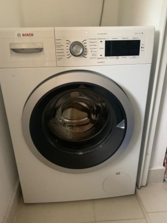 Bosch washing machine Series 8, TV & Home Appliances, Washing Machines and Dryers on Carousell