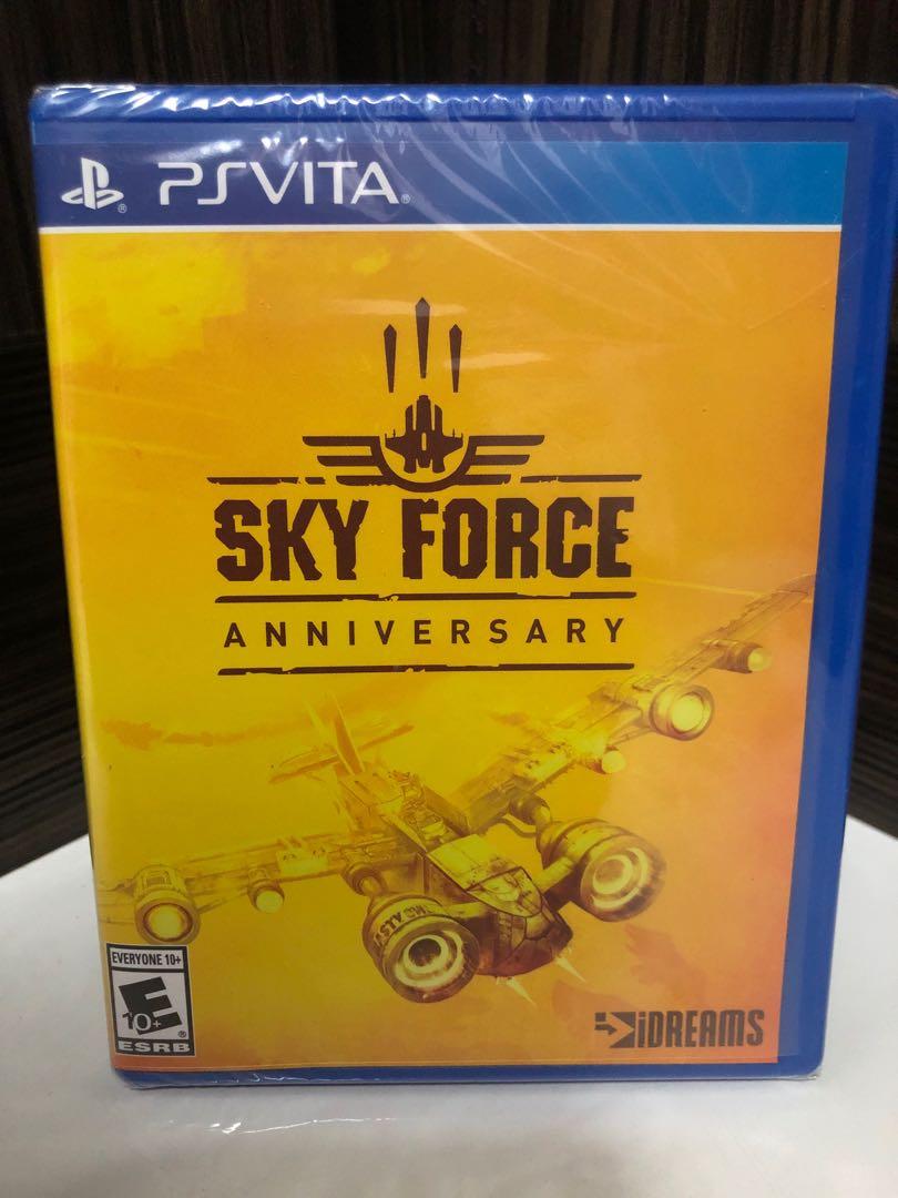 Brand New Sealed Sky Force Anniversary PS vita Video Gaming