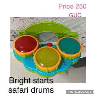 Bright starts colorful drums