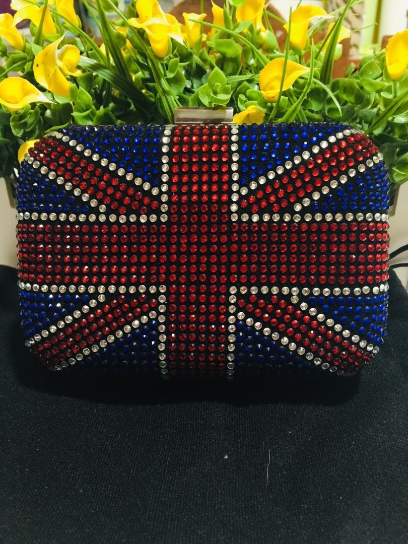 British Flag Clutch/ Sling/ Pouch, Women's Fashion, Bags & Wallets
