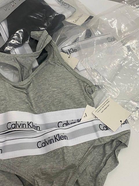 Calvin Klein CK Sport set 运动内衣套装, Women's Fashion, New Undergarments &  Loungewear on Carousell