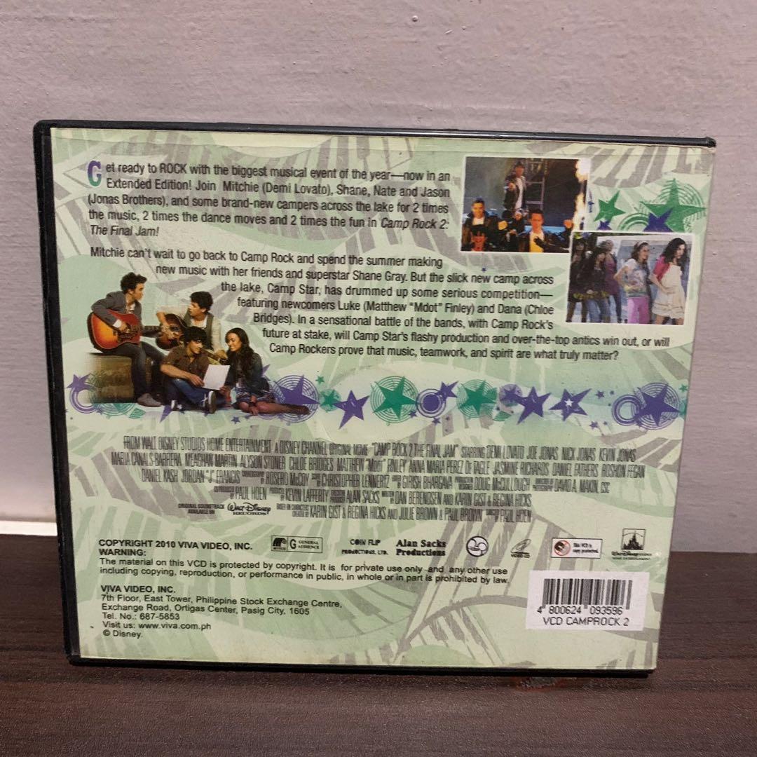 CAMP ROCK 2: THE FINAL JAM VCD (Category: CDs & DVDs) located in Urdaneta. Submitted by special1004x (Listing ID 1166409307, Image 2). Description: — strictly no cod — please message me for cd condition mop: gcash mod: jnt/shopee checkout.