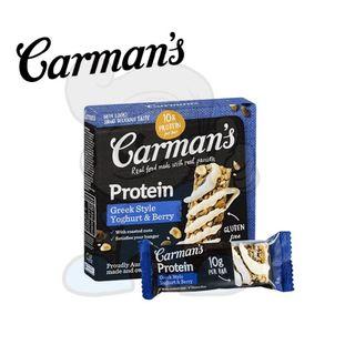 Carman's Protein Greek Style Yoghurt & Berry Bar 200g