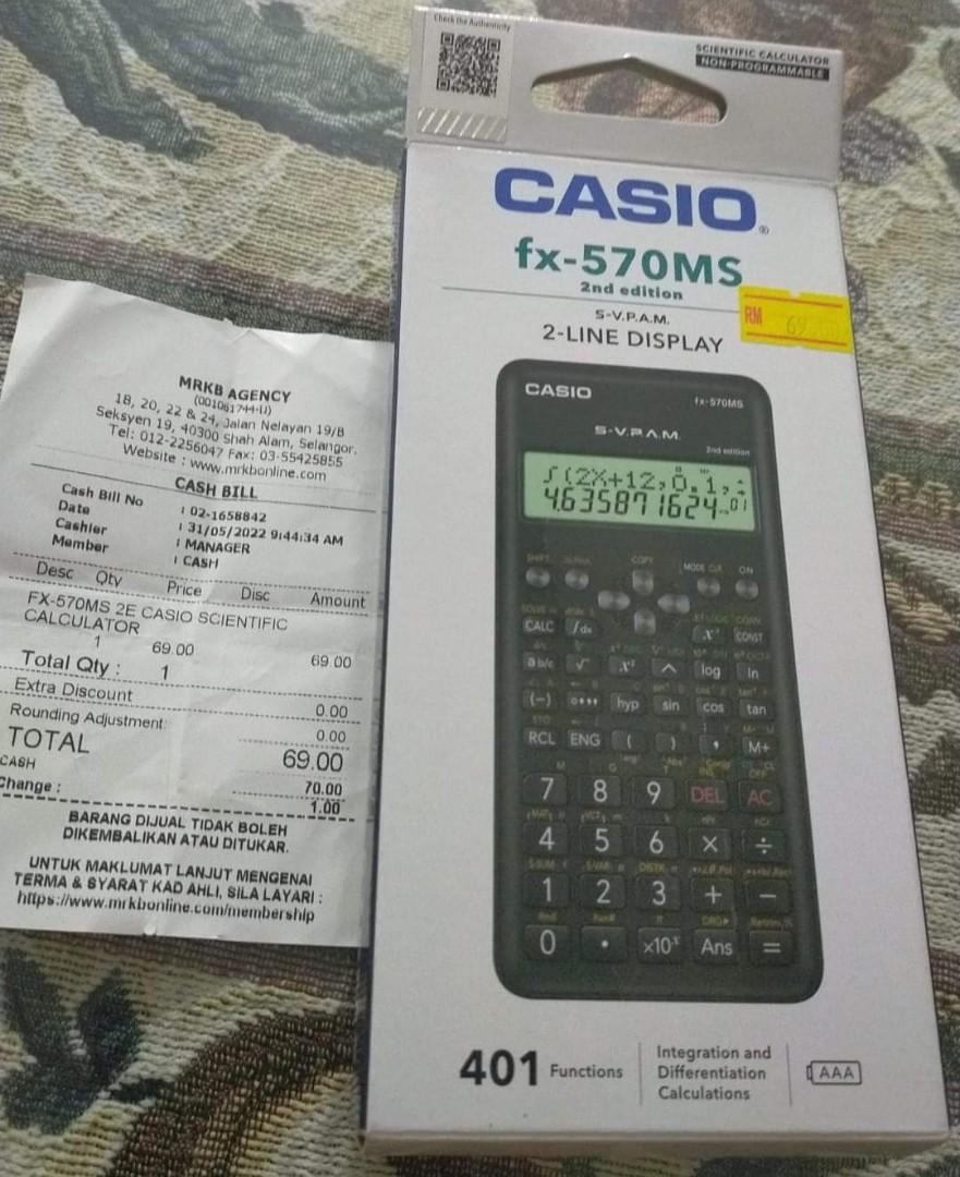 Harga calculator casio 570 top