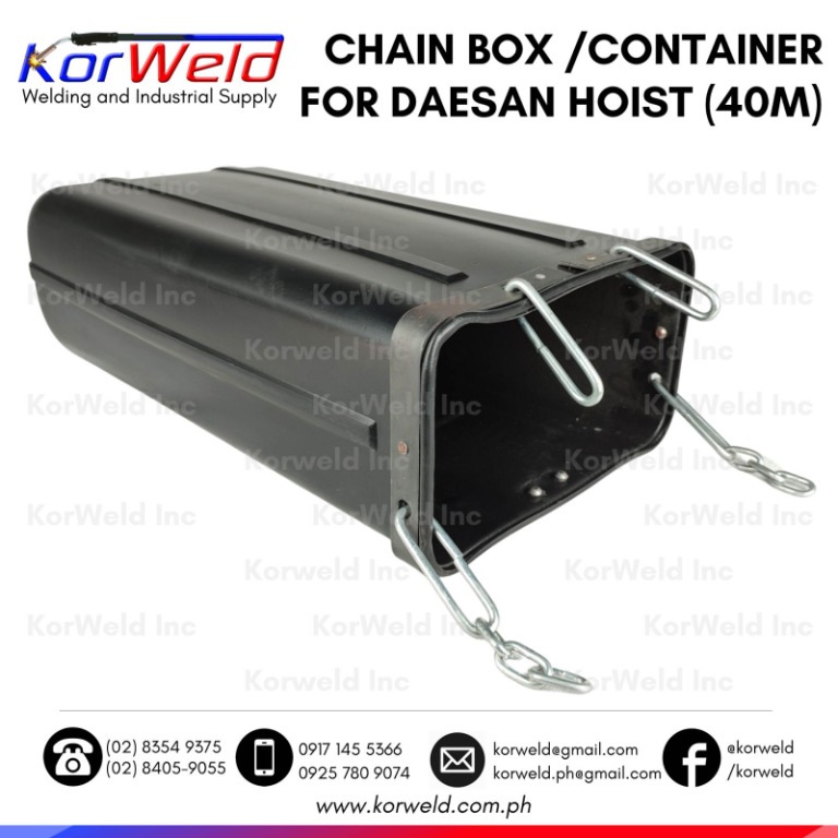 Chain Container Box for Electric Chain Hoist, Commercial & Industrial ...