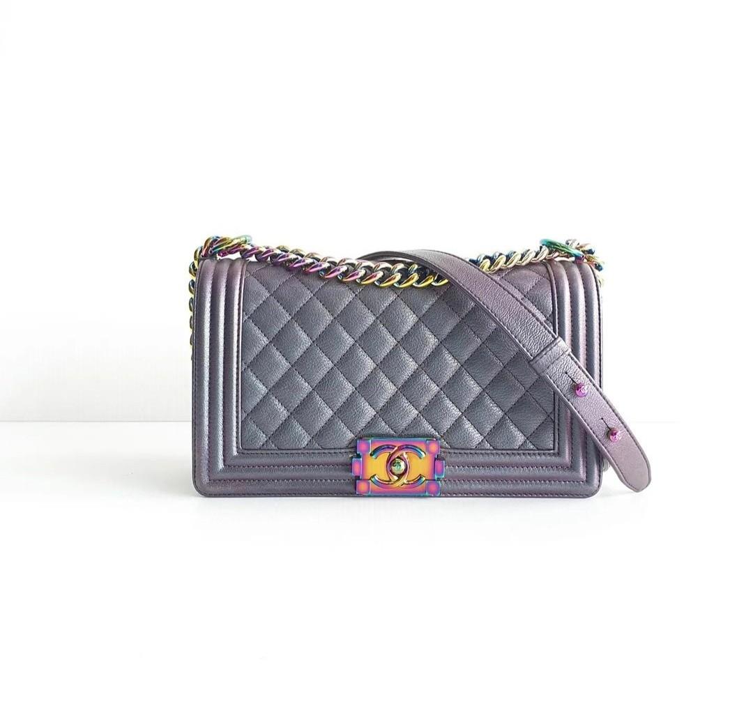 Chanel boy rainbow hardware online