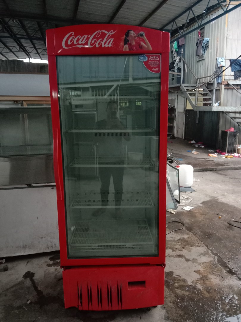 Coca cola full size chiller, TV & Home Appliances, Kitchen Appliances