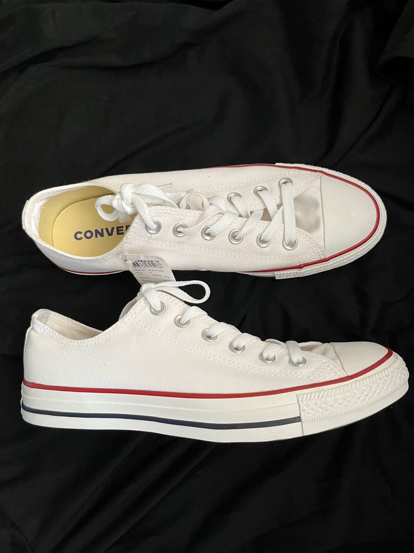 Converse White Chuck Taylor All Star Low Top Sneakers in Optical