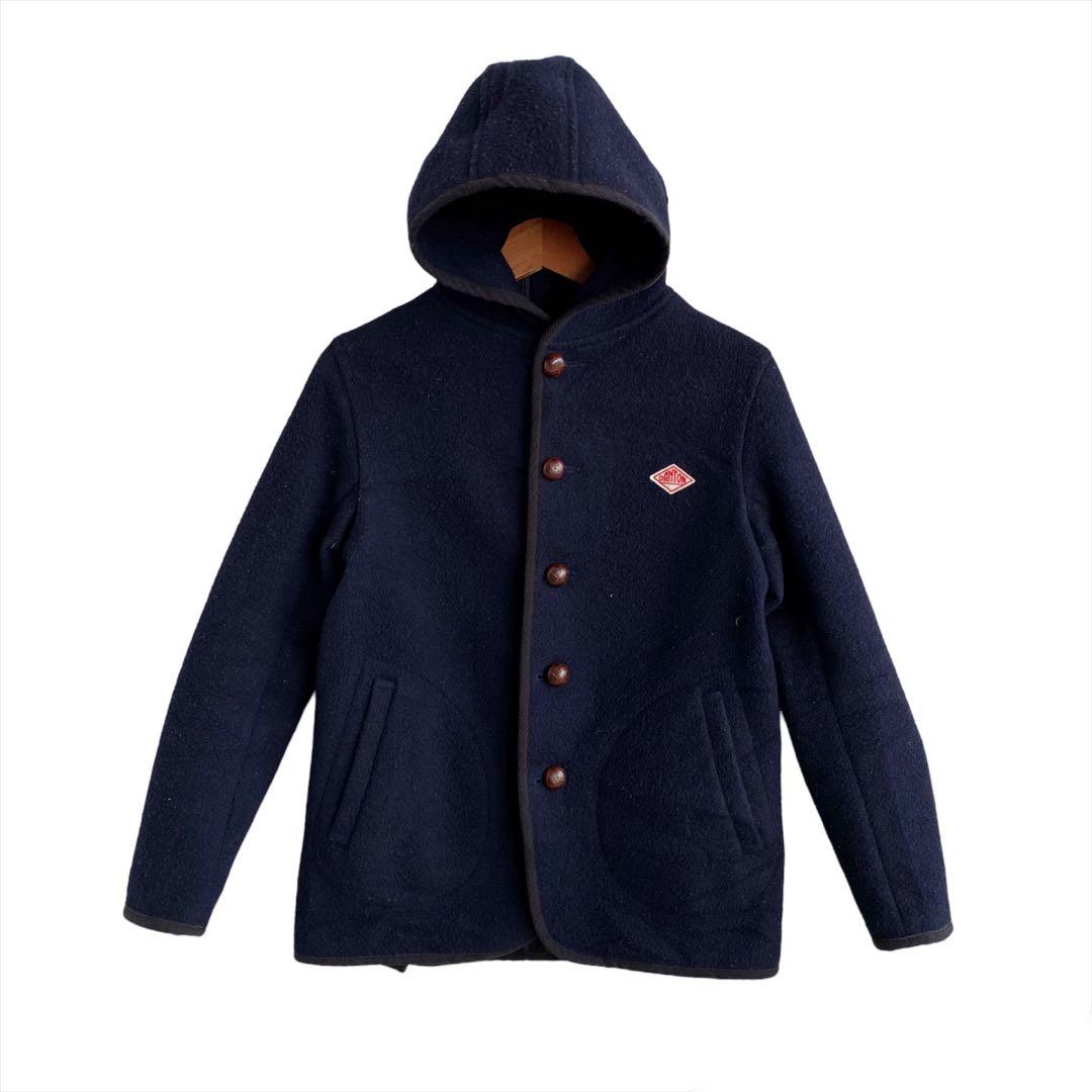 danton hooded wool jacket