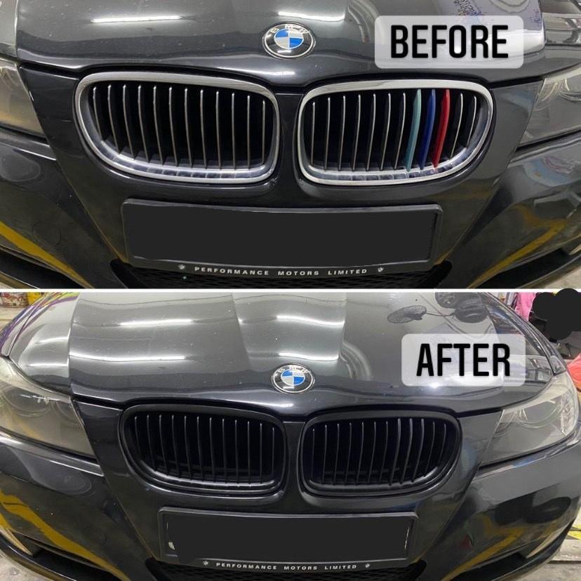 Dechrome / Chrome Delete / window trim / plastidip / plasticdip / spray