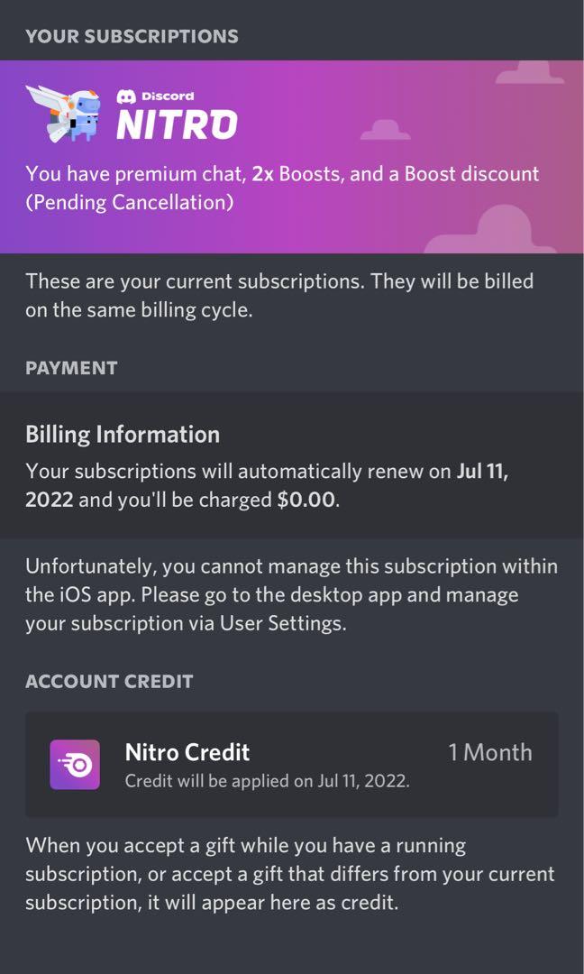 [Cheap & Safe) Discord Nitro (Gift via link), Video Gaming, Gaming