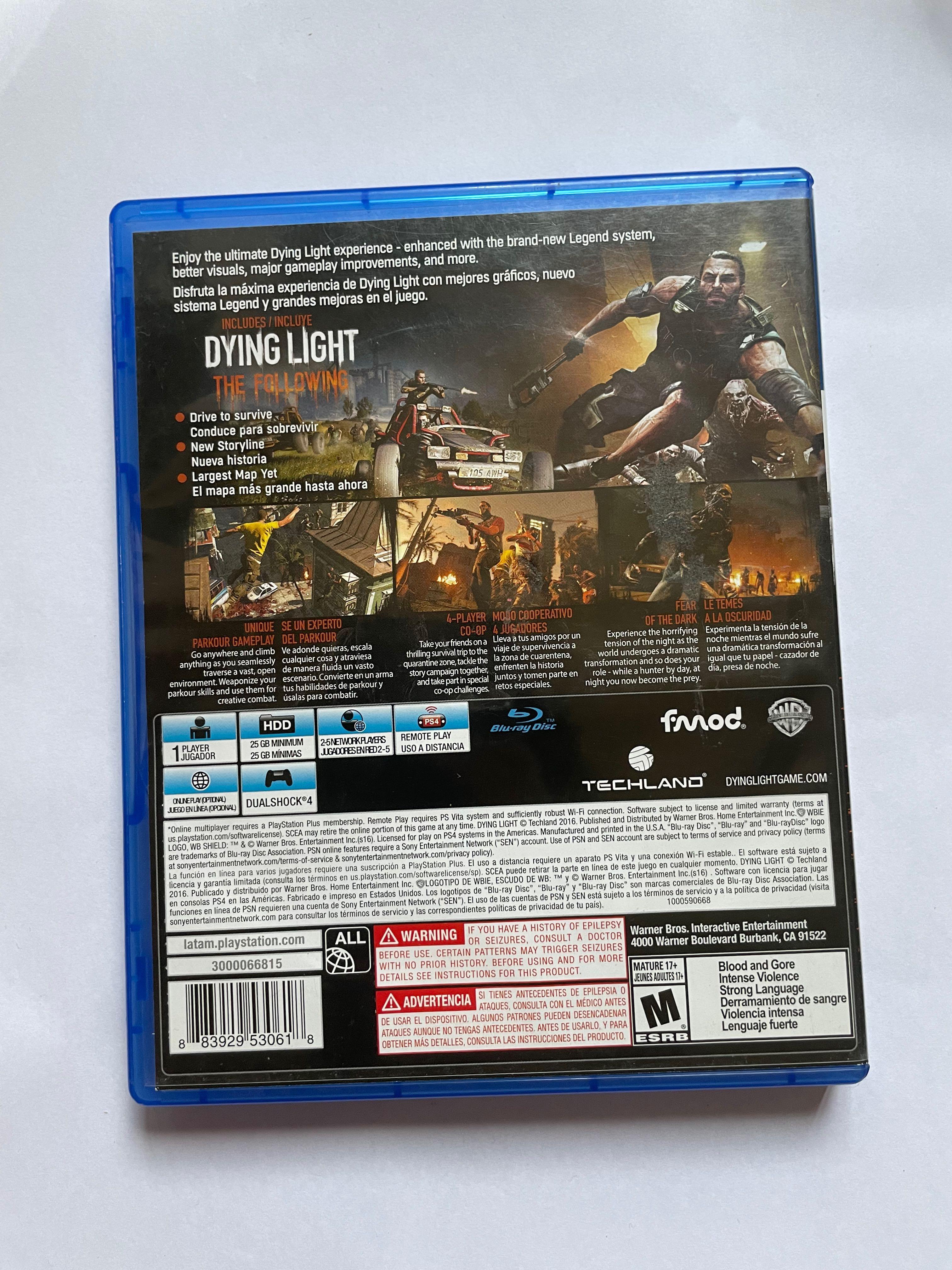 Dying Light: The Following - Enhanced Edition (PS4) - The Cover Project