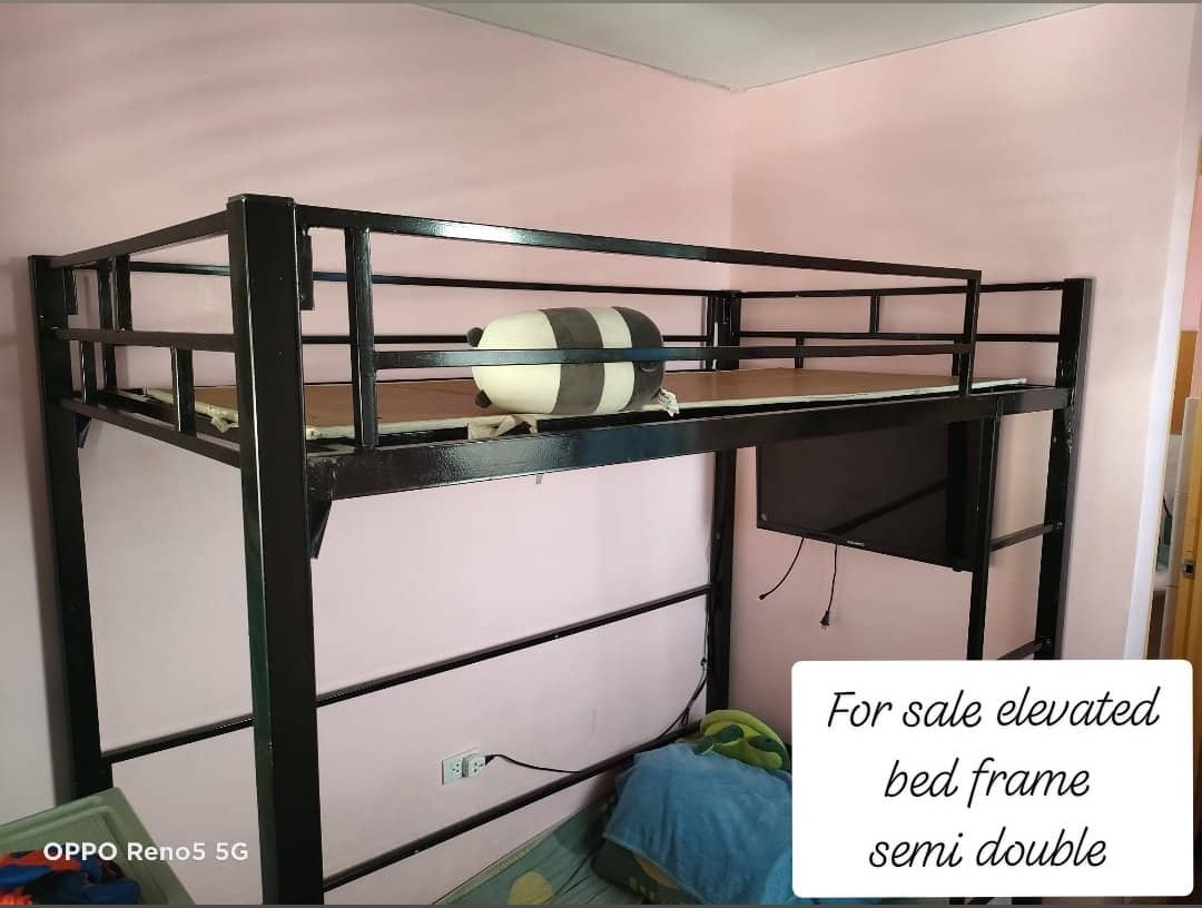 Elevated Bed Frame Semi double, Furniture & Home Living, Furniture