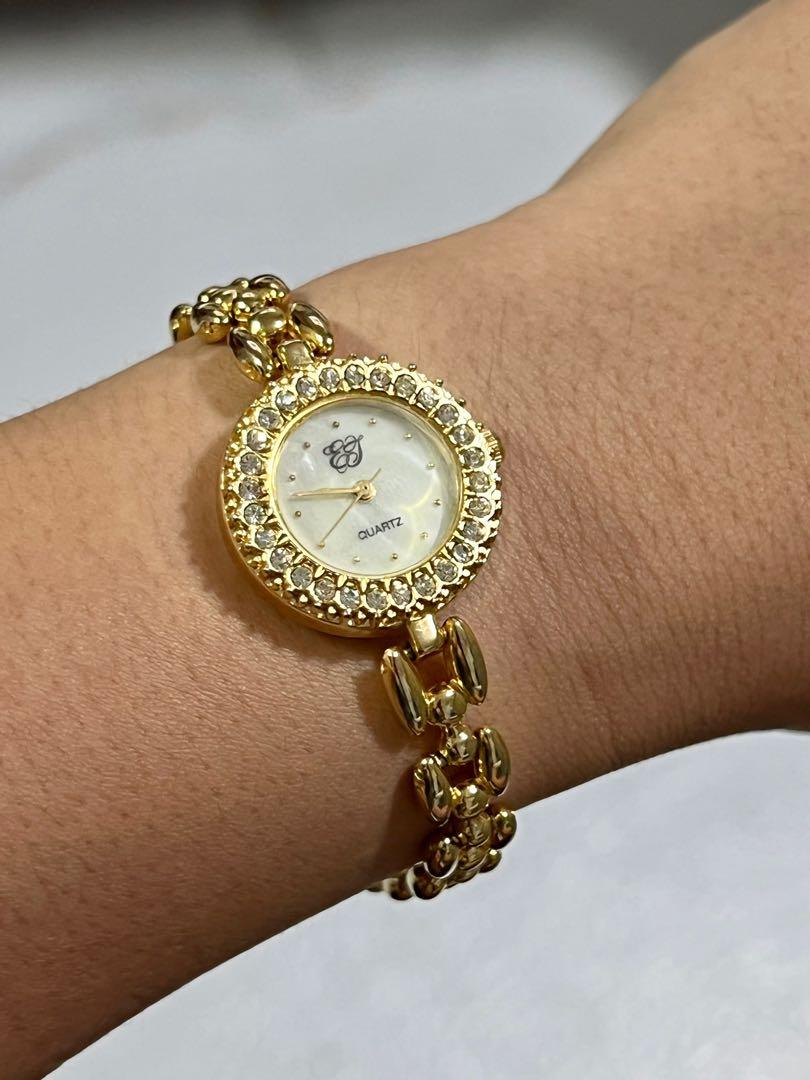 White diamonds elizabeth cheap taylor watch