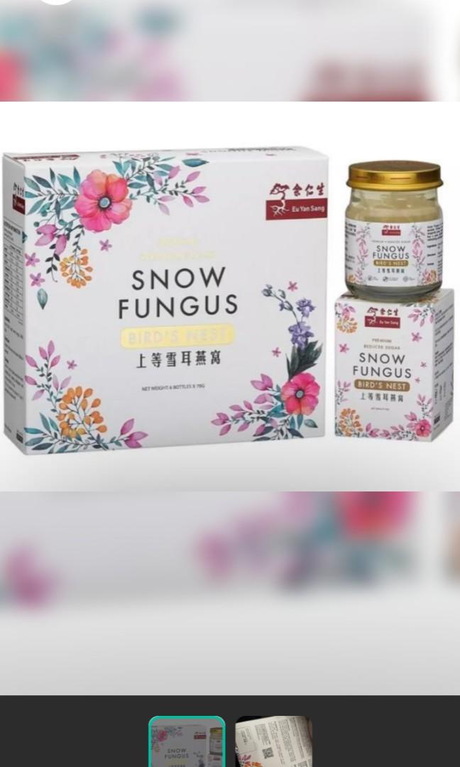 Eu Yan Sang Premium Snow Fungus Bird's Nest Reduced Sugar 6 x 70g
