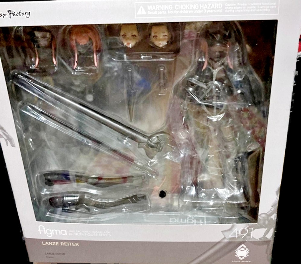 figma 491 暗黑槍兵Lanze Reiter falslander neco good smile company max factory,  興趣及遊戲, 玩具 遊戲類- Carousell