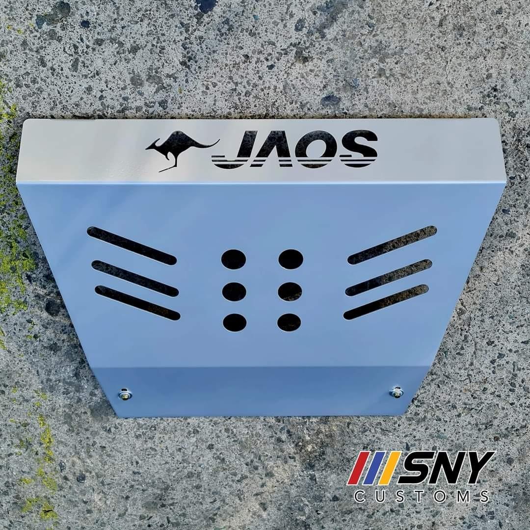 FJ cruiser Jaos steel skid plate stone bash plate, Car Parts