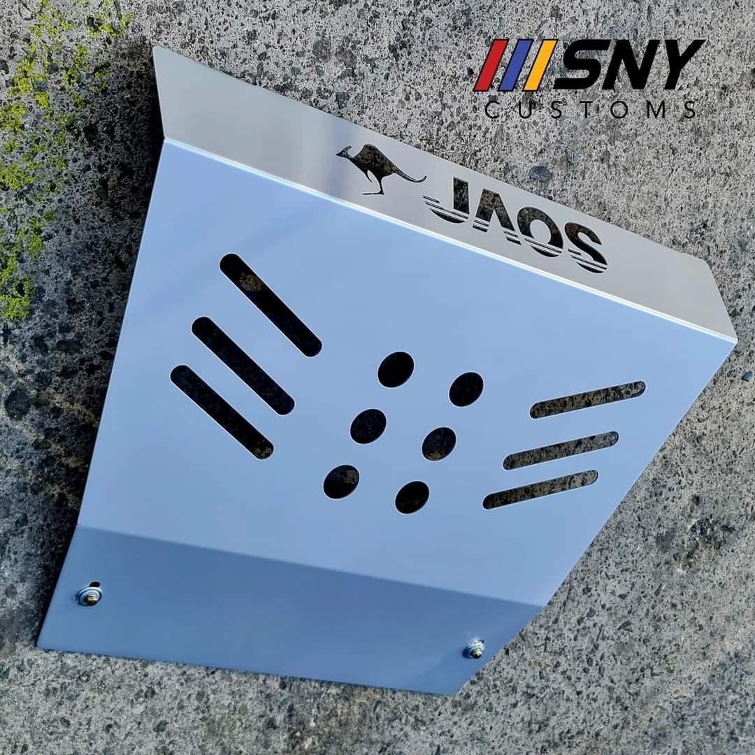 FJ cruiser Jaos steel skid plate stone bash plate, Car Parts