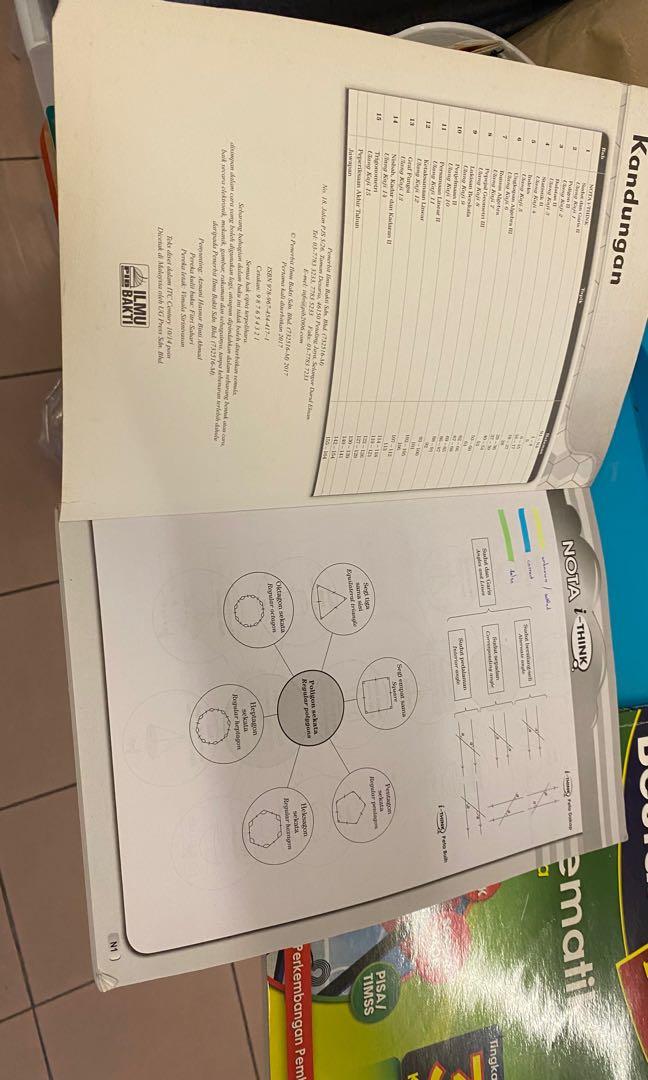 Form 3 Mathematic Text book, Hobbies & Toys, Books & Magazines ...