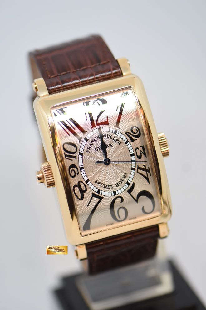 Franck muller long island rose gold sale