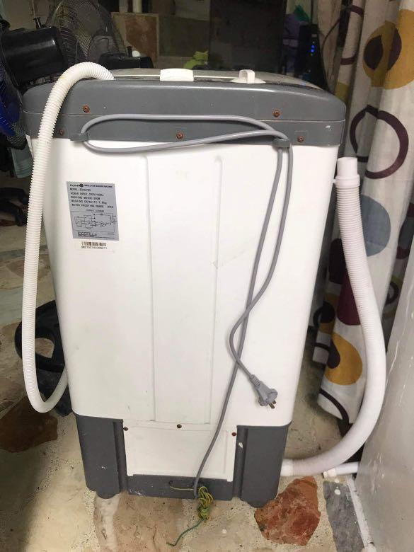 Fujidenzo 7.8 kg Single Tub Washing Machine BWS780 (Gray), TV & Home