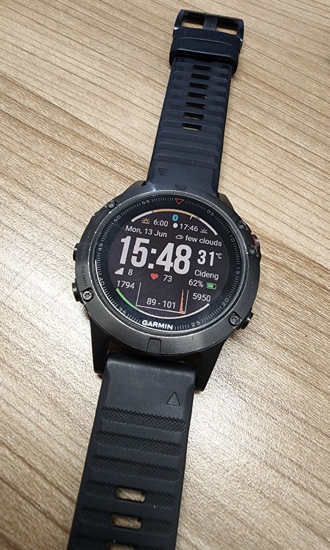 Jual garmin fenix 5x second store