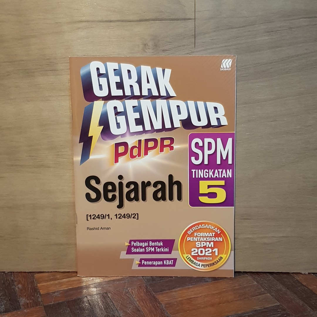 Gerak Gempur PdPR Sejarah SPM Tingkatan 5, Hobbies & Toys, Books