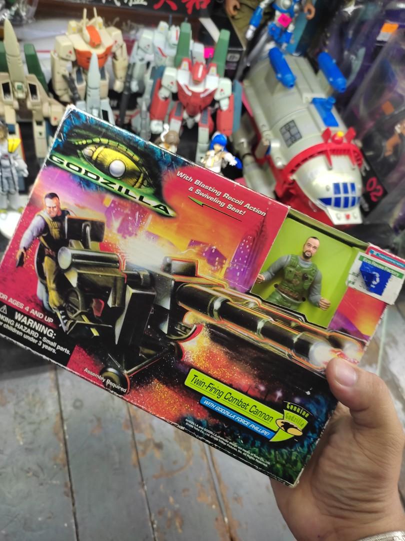 Godzilla twin firing canon (Category: Action & Battle Toys) located in Manila. Submitted by borts (Listing ID 1166405611, Image 1). Description: .