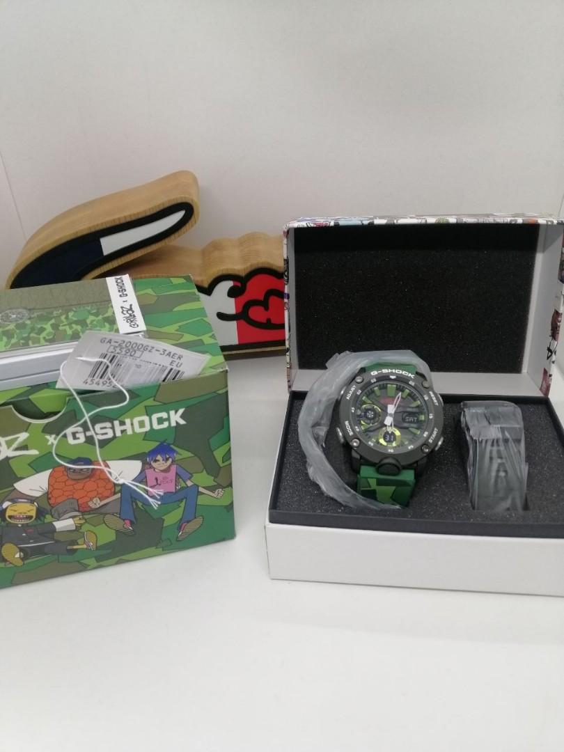GSHOCK X GORILLAZ GA2000GZ 3AER Men s Fashion Watches