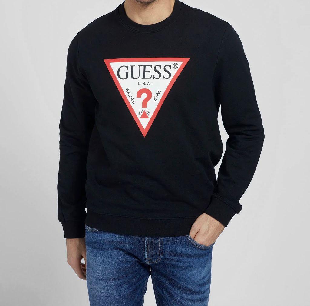 Guess sweatshirt mens sale