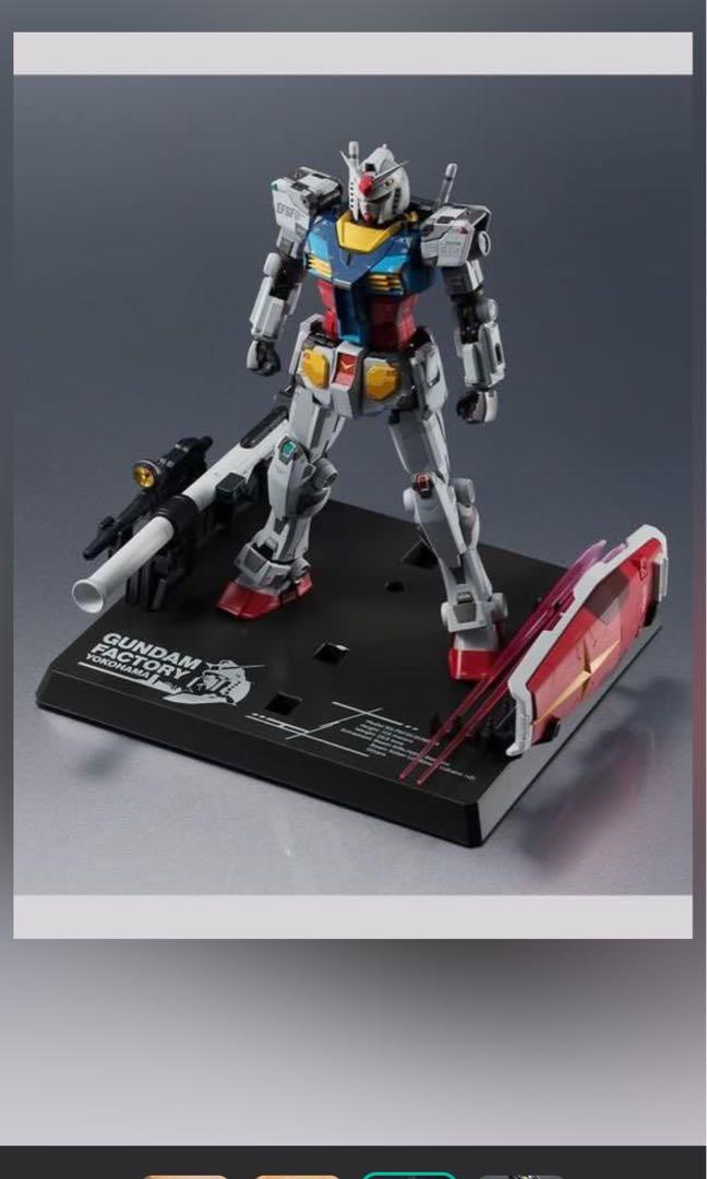 超合金×GUNDAM FACTORY YOKOHAMA RX-78F00 GUNDAM, 興趣及遊戲, 玩具 