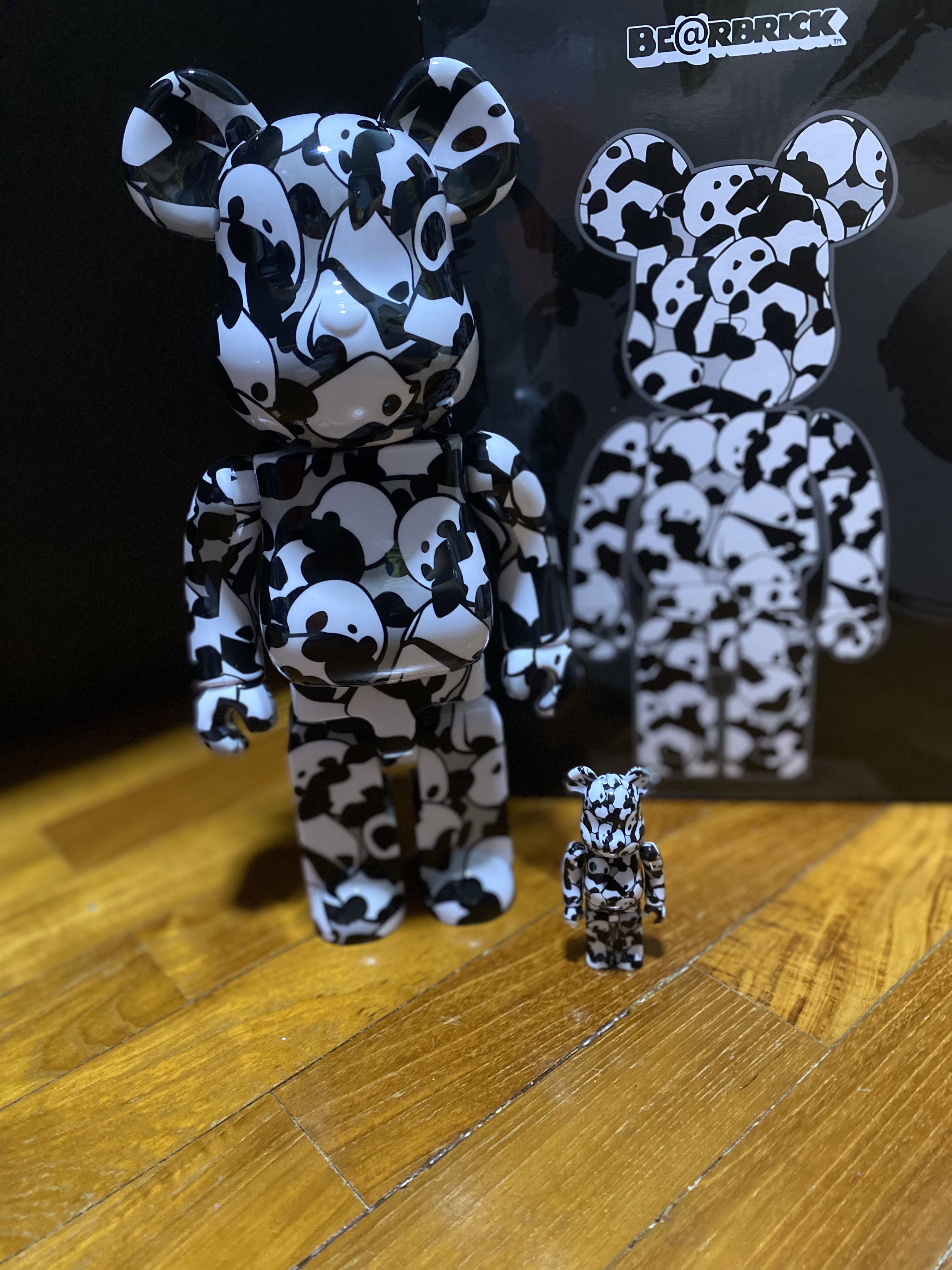 Han Meilin BE@RBRICK 400% 100% 韓美林
