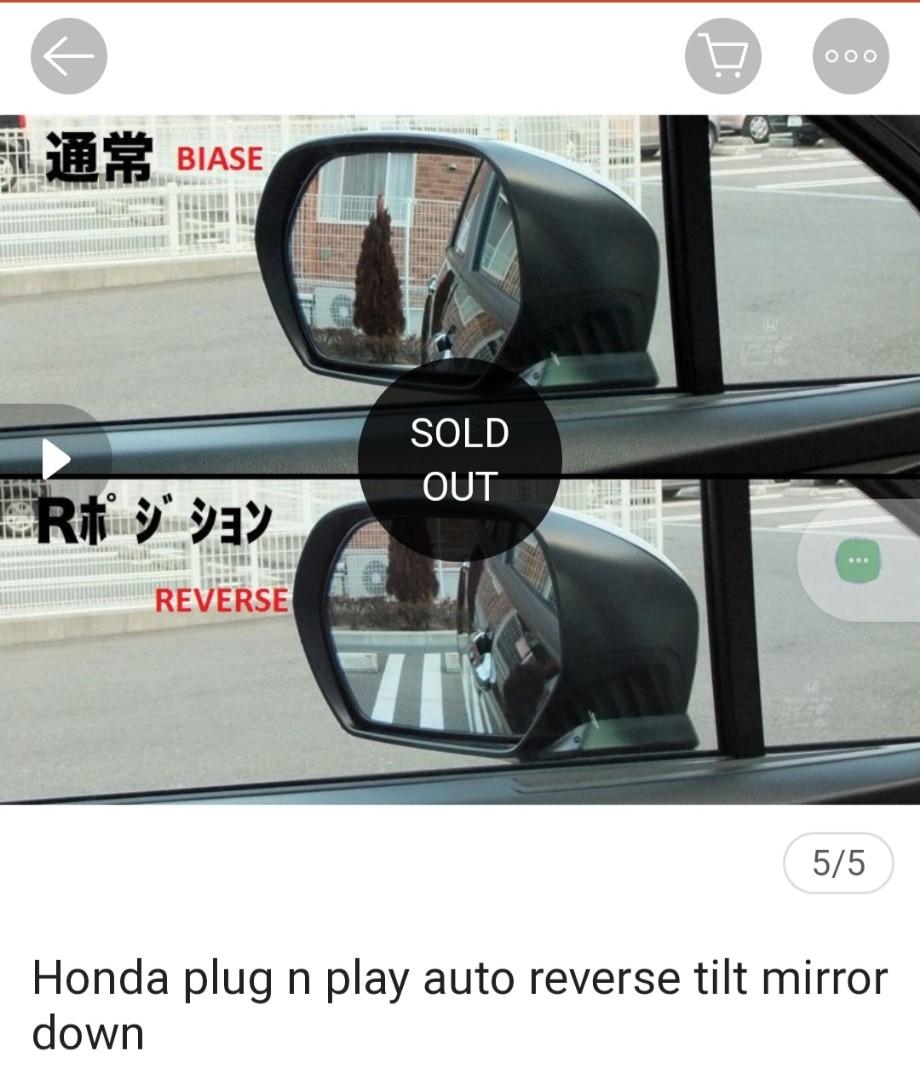 Honda Reverse Auto tilt module, Car Accessories, Accessories on Carousell