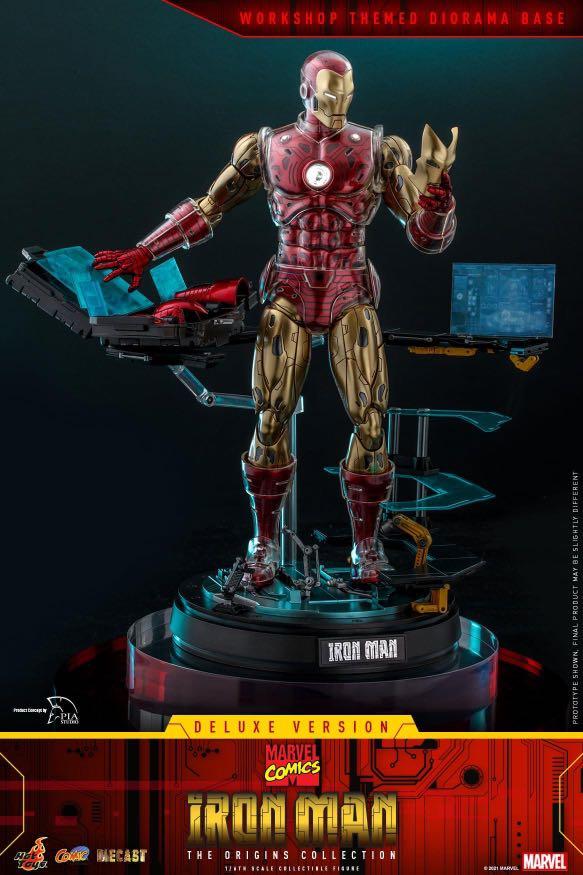 Hot Toys CMS08D38 Marvel Comics Iron Man The Origins Collection