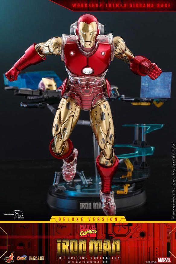 Hot Toys CMS08D38 Marvel Comics Iron Man The Origins Collection