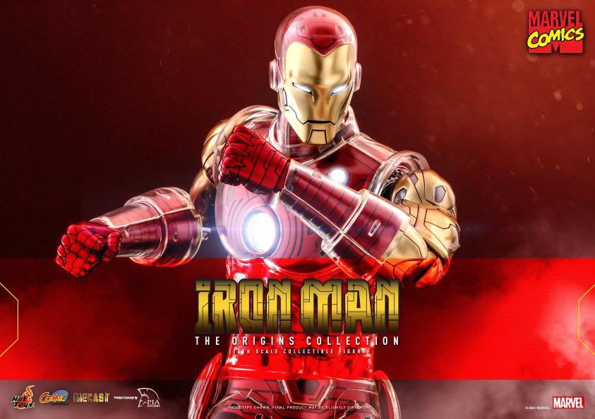 Hot Toys CMS08D38 Marvel Comics Iron Man The Origins Collection